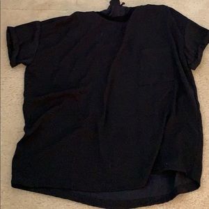 URBAN oversized black frock it